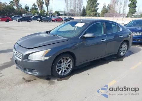 2012 Nissan Maxima 3.5 S z USA, uszkodzony, nr VIN 1N4AA5AP6CC828850